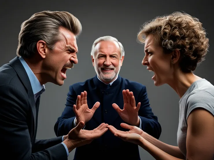 和事佬如守護神；調解者如守護神