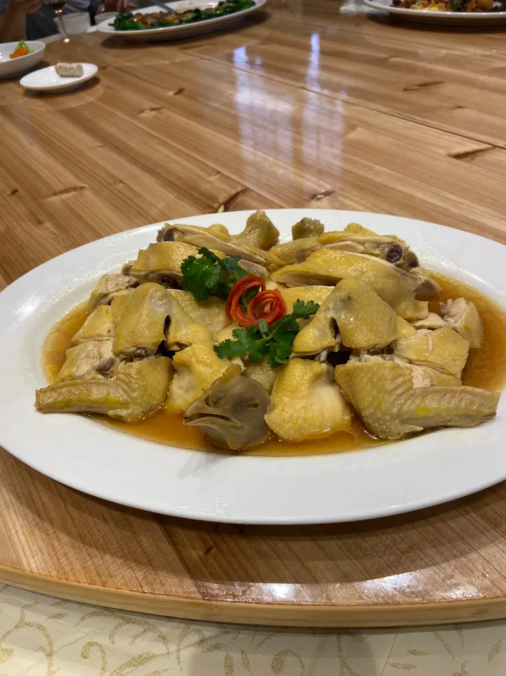 客家沙薑浸淋雞