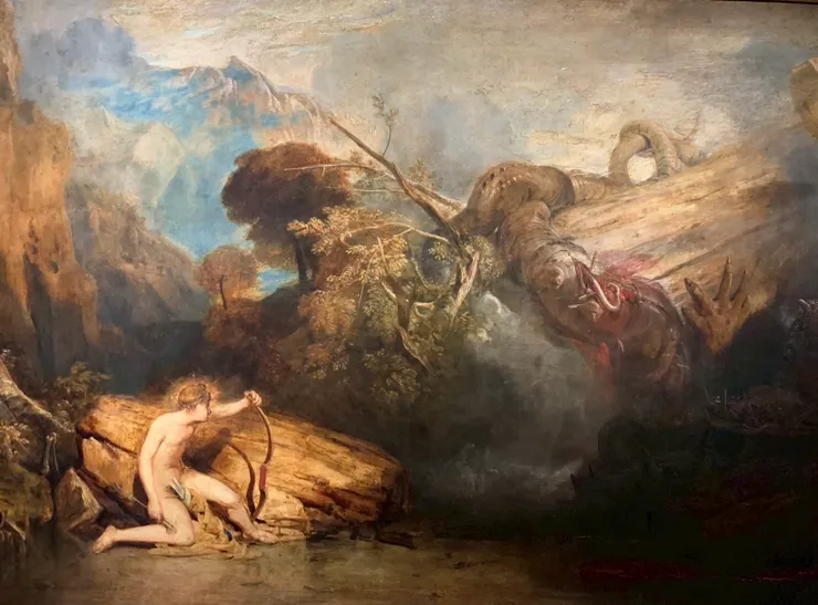 Apollo and Python（圖片來源：攝於展覽現場）