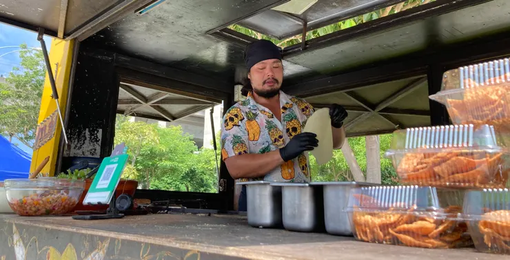 思思念念的好吃墨西哥捲餅！