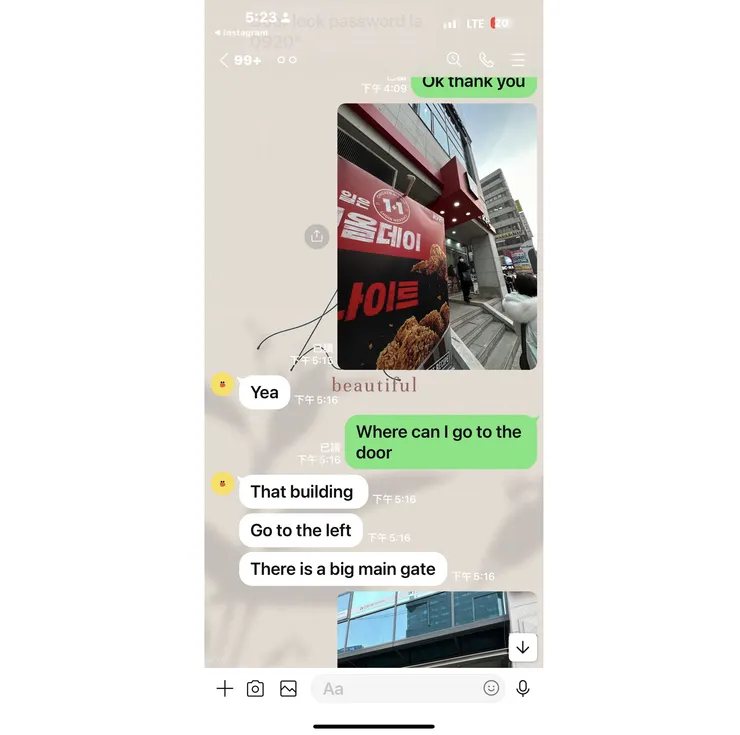 英文就能通的俊昊，非常好商量也回覆得很快｜弘大住宿推薦Junho's House