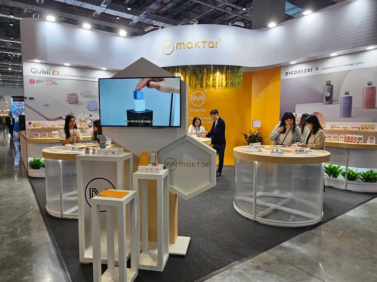 圖說：Maktar參與科技盛會COMPUTEX，展出全系列明星商品。（資料來源：Maktar）