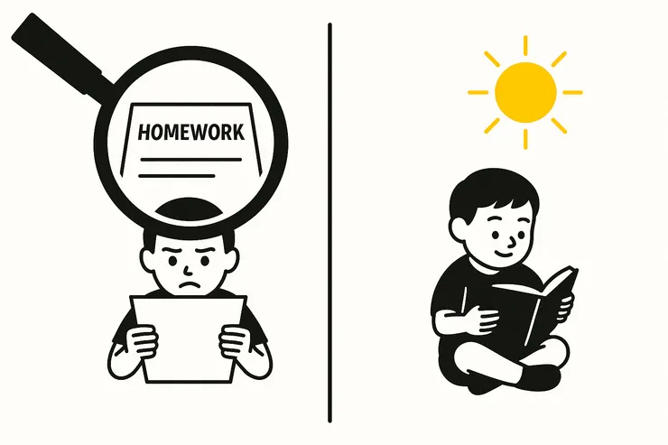 過度檢查會壓迫成長， 真正的成長需要光與空間