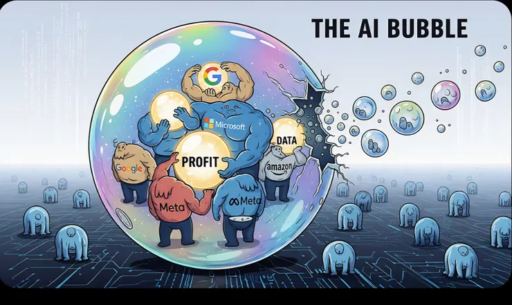 演算法世界，被包圍的內容流。