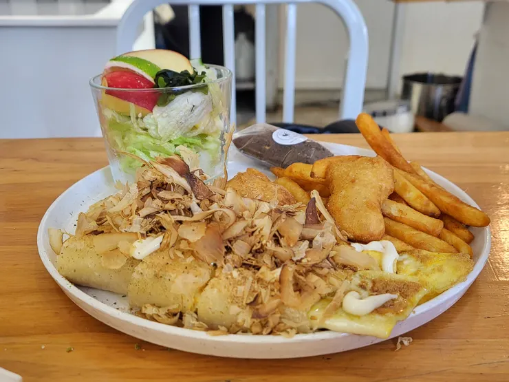 章魚燒蛋餅套餐