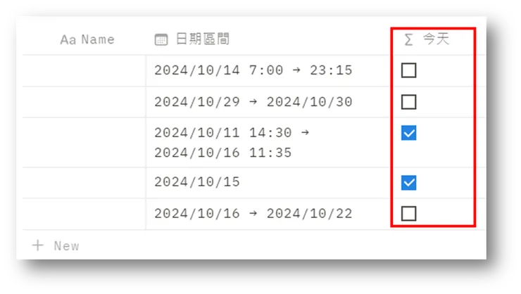 範例當天的日期是2024.10.15。