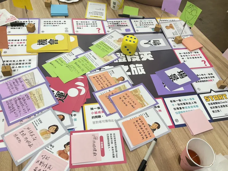 類似大富翁形式的桌遊很有趣!
