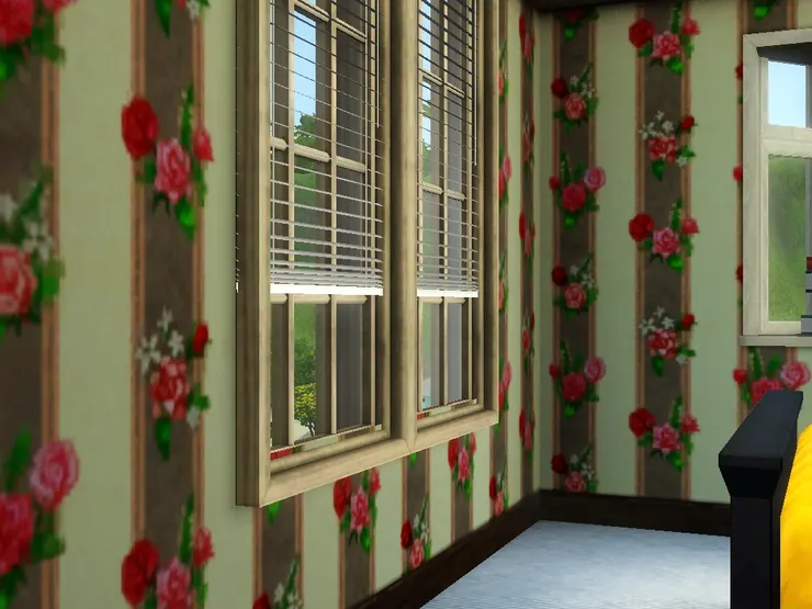 這邊窗戶有安裝窗簾。