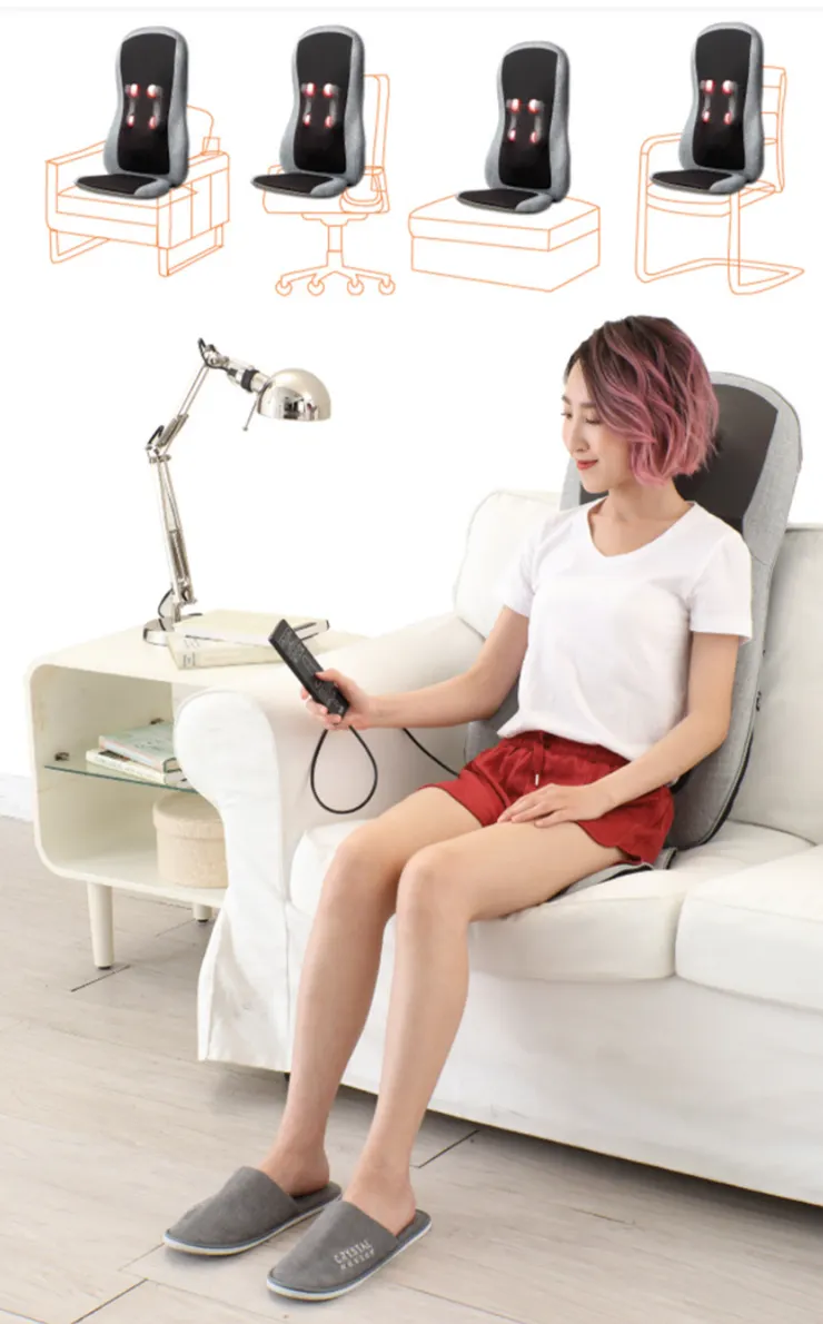 滾輪式媽媽型「帶著走的按摩椅」