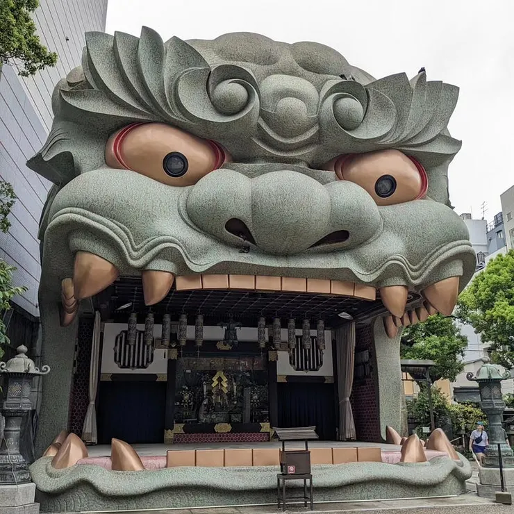 難波八阪神社_獅子殿(ししでん)
