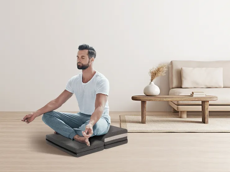 靜坐墊-打坐墊-冥想墊-蒲團-禪坐墊-心到位冥想墊