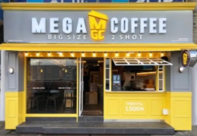 韓國咖啡廳|Mega Coffee