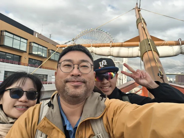 這種天氣其實一直吹海風會冷哩