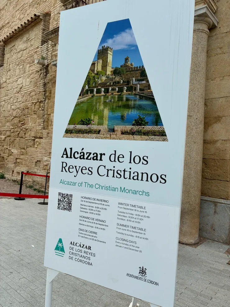 位於西班牙哥多華 (Córdoba) 的「基督教國王堡」