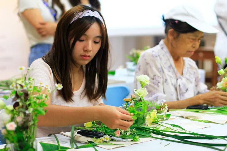 花藝可以展現每個人不同的生命經驗