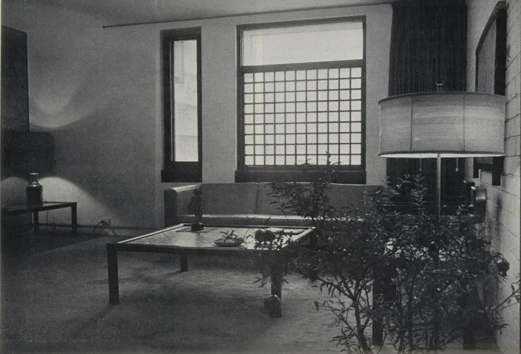 1964，虹廬客廳，《建築師》雜誌
