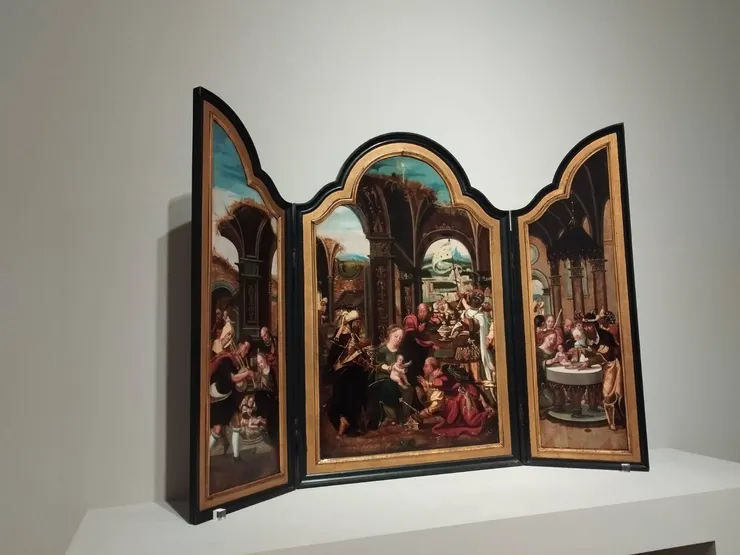 Triptych（三聯畫）：東方三賢士的朝聖