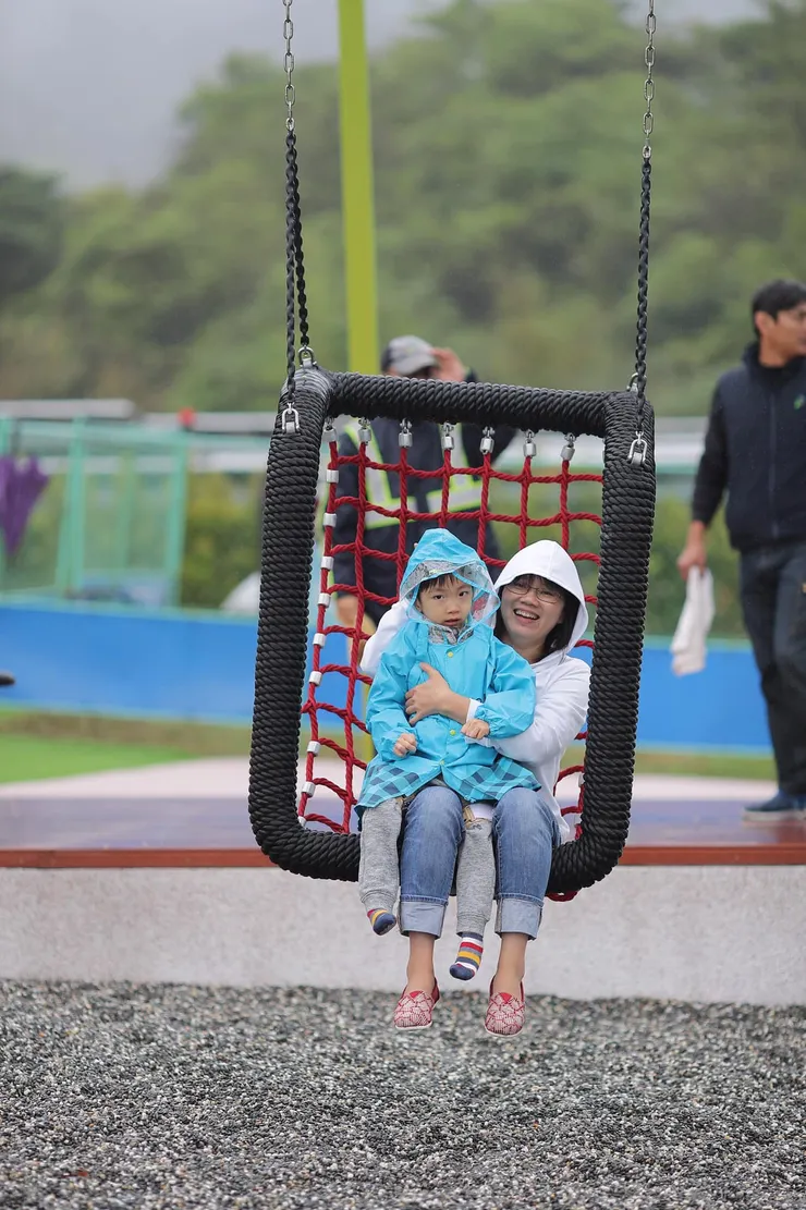 🔺這也是滑索，幾年前都玩得到，現在幾乎找不到了。