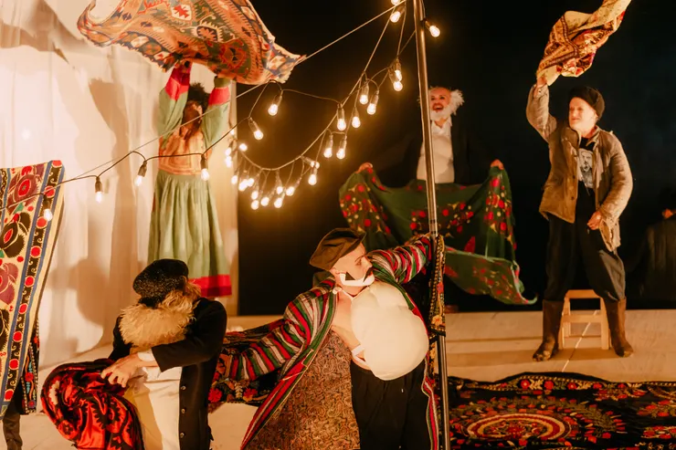 《傳奇：帕拉贊諾夫的十段殘篇》演出影像。／影像提供：臺北表演藝術中心