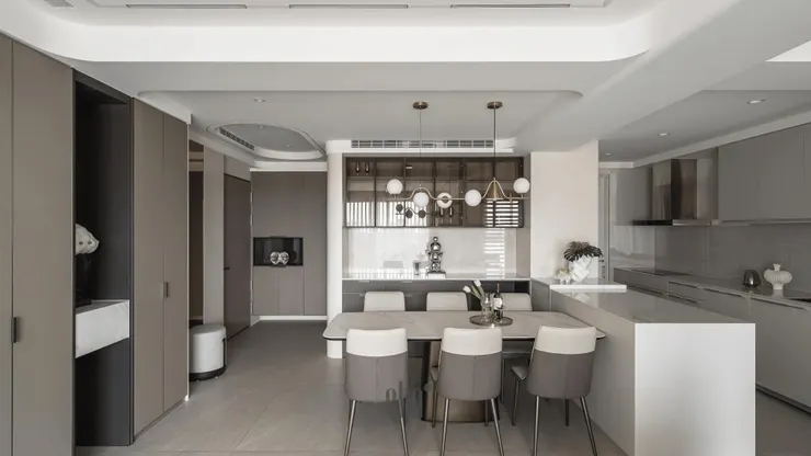 作品設計:水精湛,餐邊櫃系統櫃