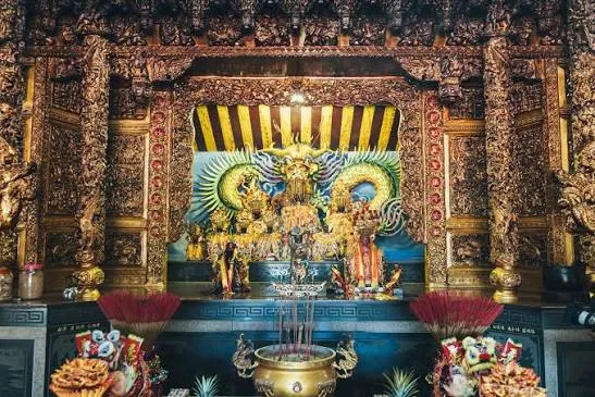 主殿 關聖帝君（圖片截圖於網路）