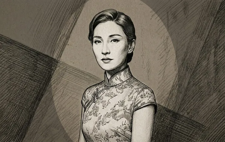 鄭念出身優越,美麗優雅。然而,中共發動的那場瘋狂的文化大革命,徹底打碎了她原本的生活。(AI製圖)