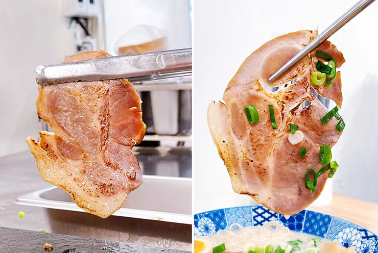 美味完成！小白拉麵「焦香叉燒」豪華入碗，與濃郁湯頭、Q彈細麵的完美相遇，捷運葫洲站必吃美食。