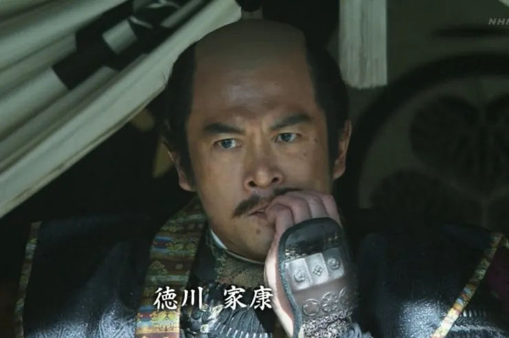 2016年NHK大河劇《真田丸》裡的德川家康（內野聖陽飾）。