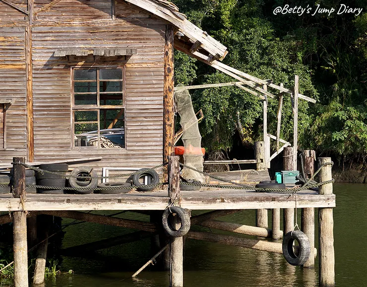 ▲新竹峨眉湖遊艇遊湖碼頭/圖片來源:Betty's Jump Diary