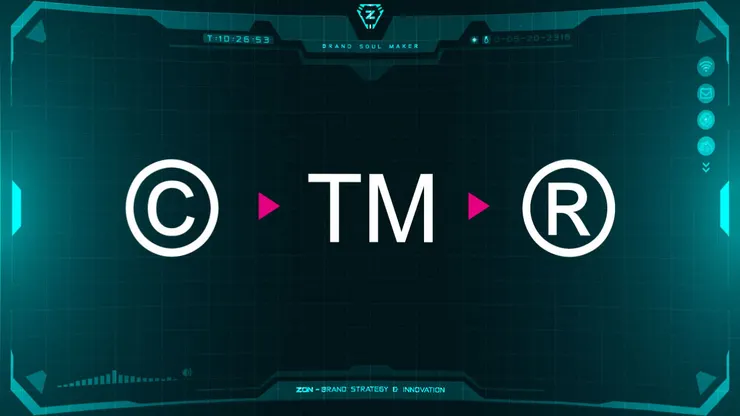 商標符號C©、TM™、R®