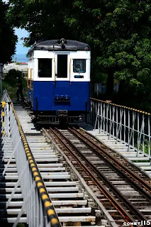 524號汽油車過舊濁水溪橋的畫面已成絕響