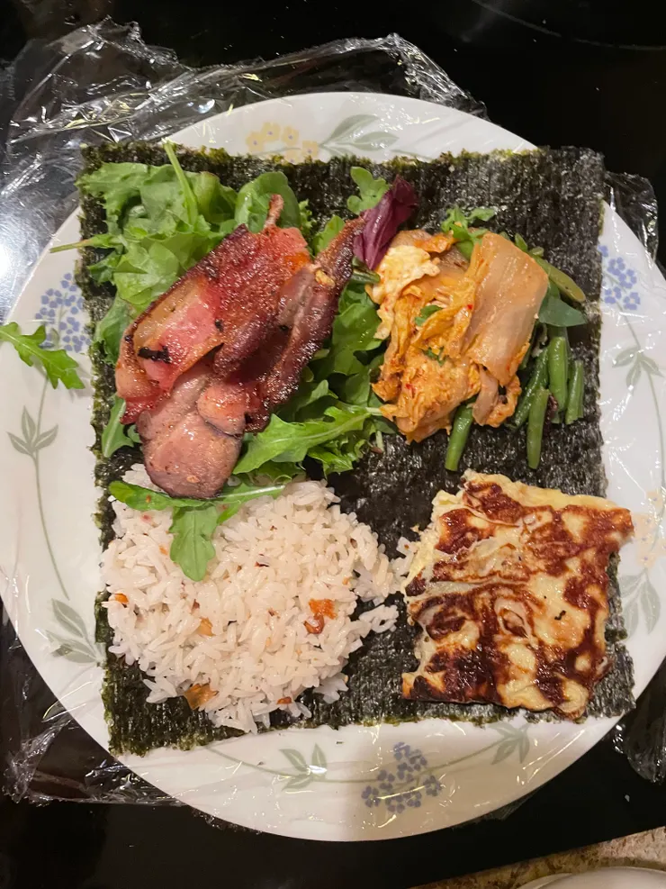 韓式紫菜包飯三明治