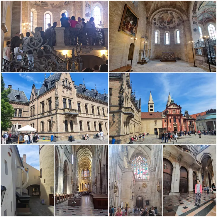 聖維特大教堂 很壯觀的哥德式教堂..