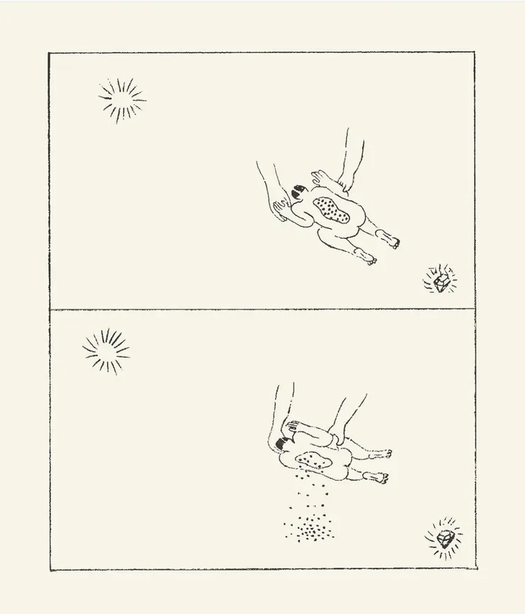 我畫的小漫畫「打掃」，有興趣可以點連結看完整篇幅