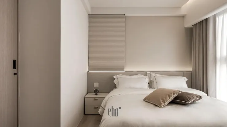 設計作品：美拉德宅，主臥