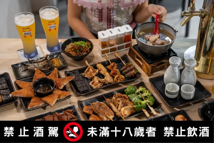 [台北信義]柒息地串燒居酒屋信義店，兩壺熱清酒149元！台北101附近神醬串燒19元起，Dcard與PTT兩大論壇推薦台北居酒屋