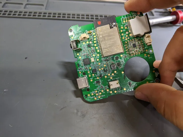 準備更換USB接頭