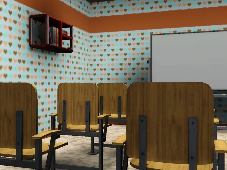 一看便知道這又是辦講座、做說明的活動室。