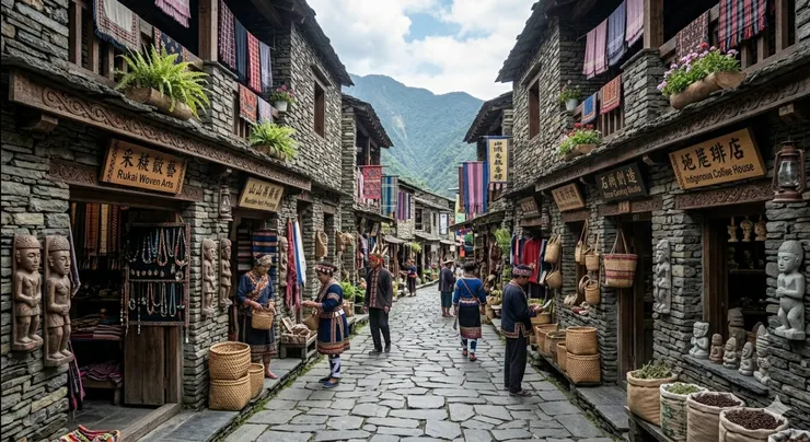 熱鬧的作坊一條街