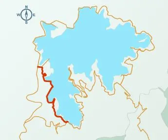 月潭段自行車道 圖片來自日管處