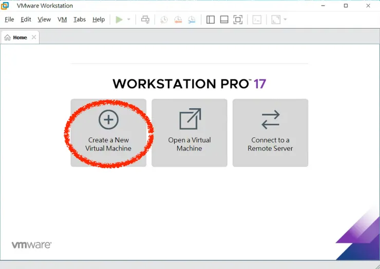 Create a New Virtual Machine