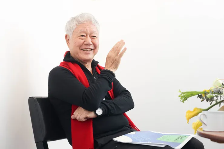 台灣知名作家　蔣勳先生／圖片截取自聯合新聞網