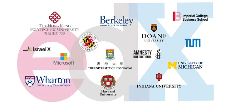 edX這幾年也多了非常多合作院校與公司