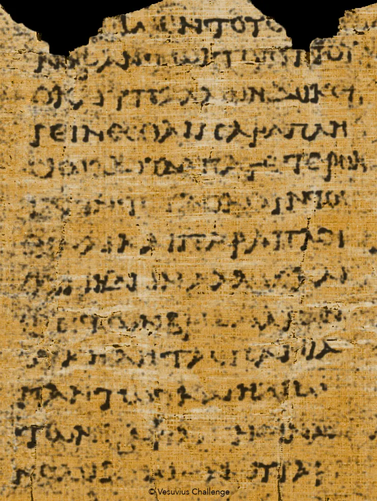 圖片來源：Vesuvius Challenge