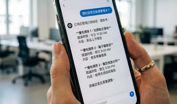 運用 AI 工具處理瑣碎的行政排程，是現代職場媽媽提高效率的祕密武器。
