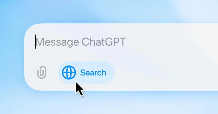 OpenAI推出「ChatGPT with Search」，強化AI網頁搜尋功能，增強對Google的競爭力。