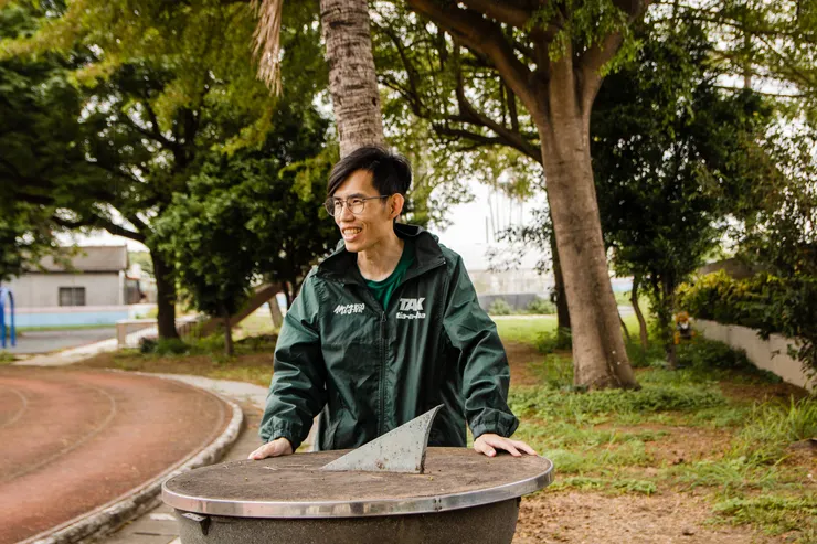 永靖鄉竹子村社區發展協會理事長：黃偉紘