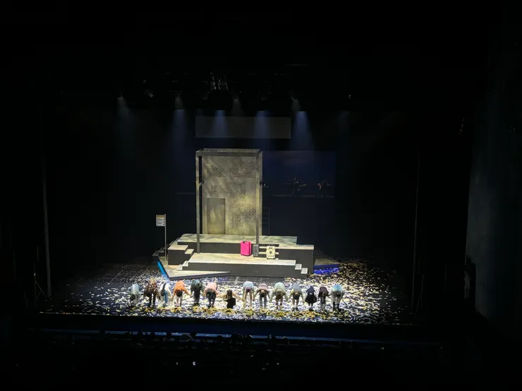 謝幕眼睛還是模糊的，謝謝演員們的演出，好喜歡！