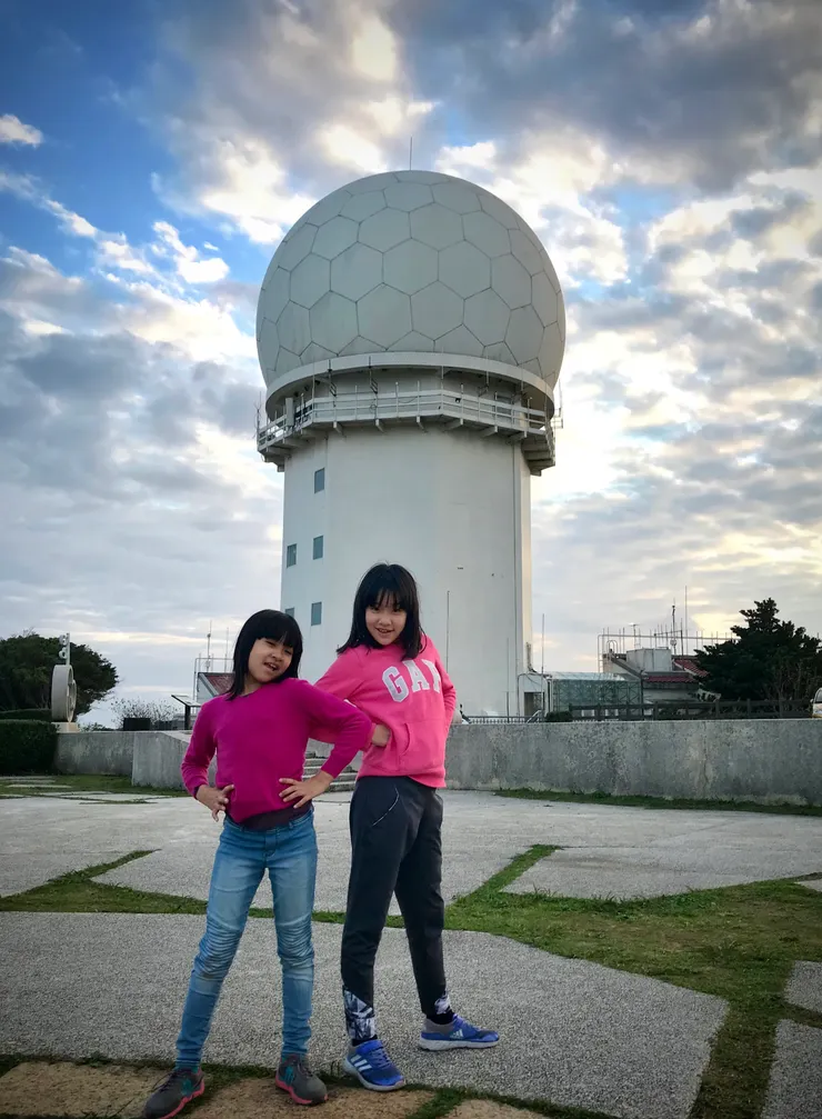 足球型民航局航路雷達站