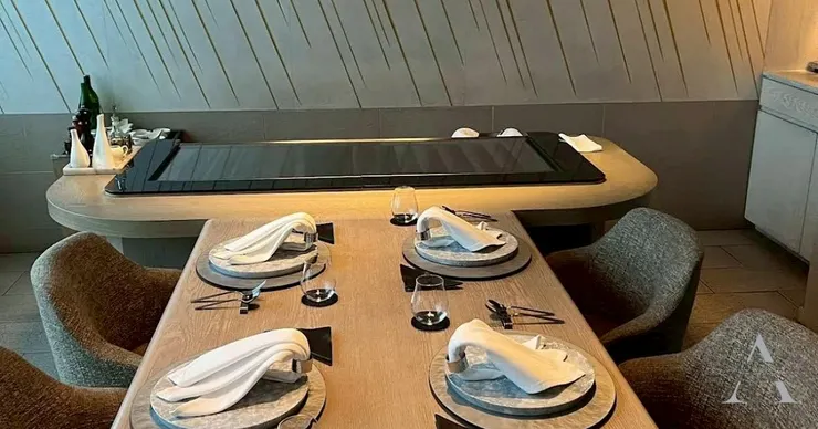 微風南山美食｜信義區景觀餐廳The Ukai Taipei 米其林一星鐵板燒